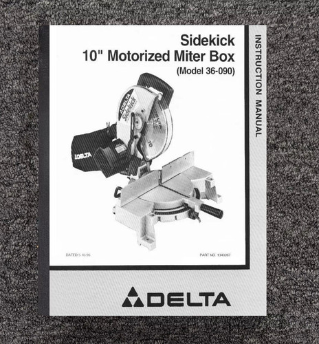 Instruction manual fits - instruction, delta