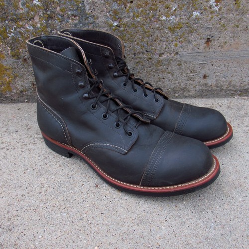 Red wing boots - boots, iron