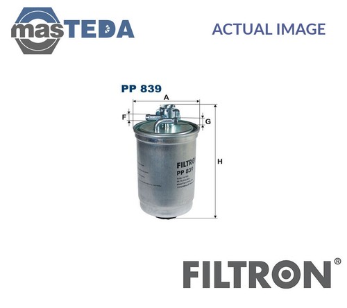 839 engine fuel - fuel, filter