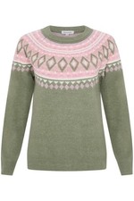Ladies BON MARCHE Green Pink