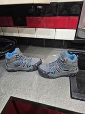 Gelert Youth Waterproof Walking Boots Size Uk 5 Grey