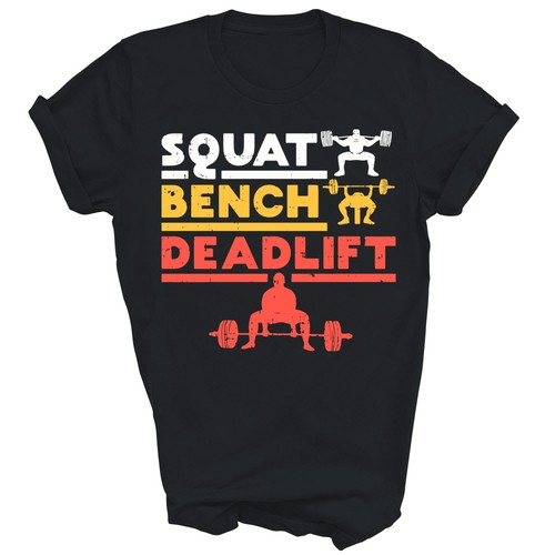 Squat bench deadlift - squat,