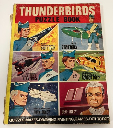 Thunderbirds puzzle book - puzzle,