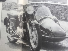 AJS 31 HEDINGHAM SIDECAR UNIT
