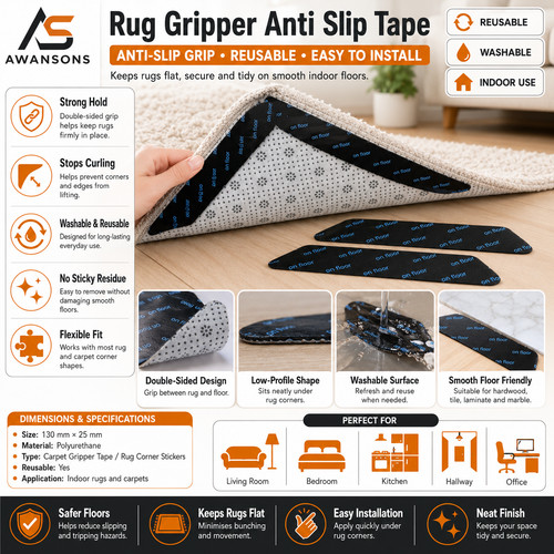 Rug gripper anti slip - 32, x