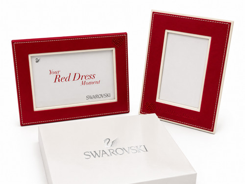 Swarovski red dress moment - swarovski,