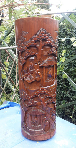 Fine antique chinese bamboo - fine,