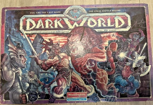 Waddingtons 1992 dark world - waddingtons,