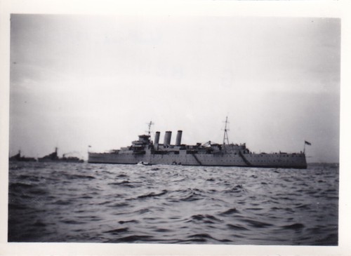 Original photo hms cumberland - original,