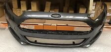 FORD FIESTA 2013-2019 NEW FRONT BUMPER - PAINTED IN MAGNETIC GREY