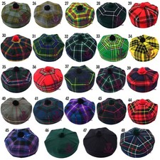 Scottish Tartan Tammy Hat