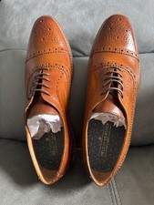 Men’s Brown Hell For Leather Shoes By Next Size 8/42 Brand New No Box