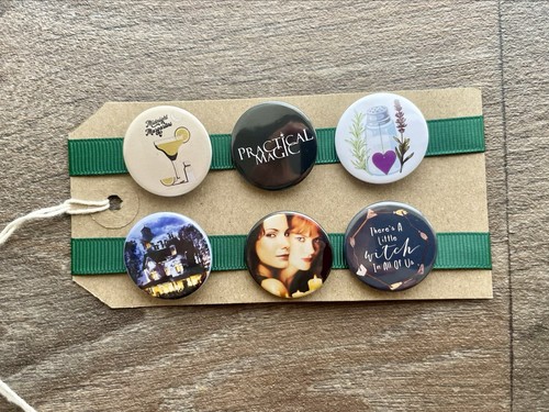 Practical magic button pin - magic,