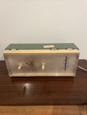 Rare Philips Vintage Analog Clock Alarm Radio AM/FM Model 13RS261/OOX. Working