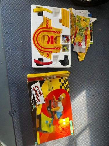 Scalextric the simpsons - the,