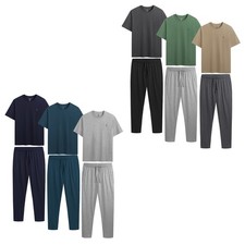 Mens Short Sleeve Pyjama Set 3