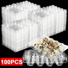 Pack of 100 Quail Egg Box