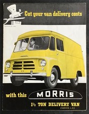 MORRIS 1½ TON DELIVERY VAN