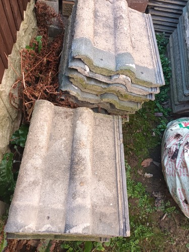 Roof tiles double roman - roof,