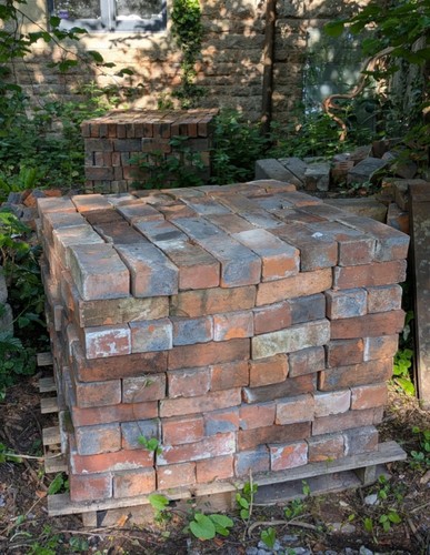 Reclaimed imperial red bricks - reclaimed,