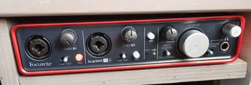 Focusrite scarlett 2i4 1st - focusrite,