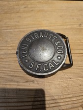 vintage levi belt buckle