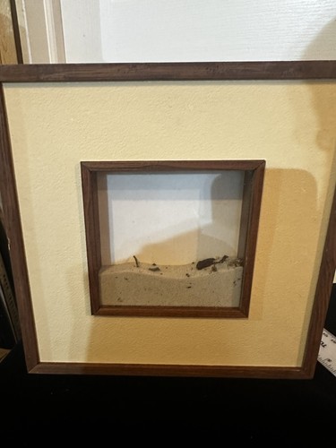Sand filled shadow - sand, frame