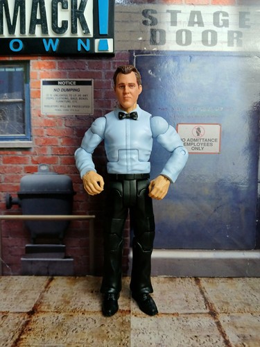 Wwe wcw elite custom referee - wwe,