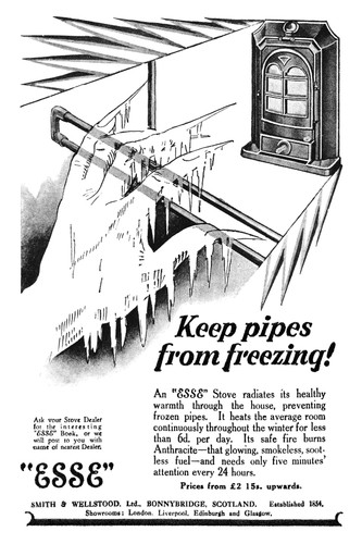 Vintage esse stove ad - 'esse',
