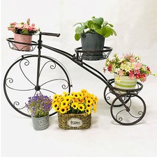 Bicycle Planter Iron Home
