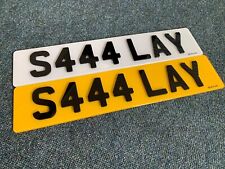 4D 3MM LASER CUT NUMBER PLATES