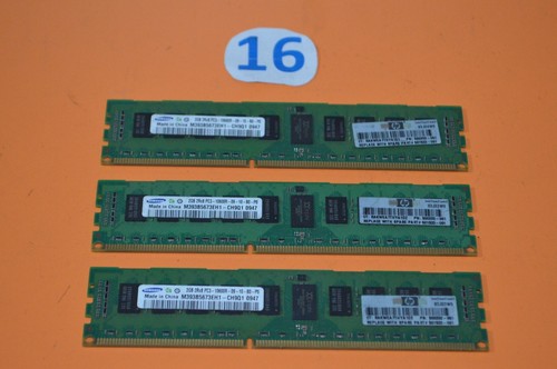 M393b5673eh1 ch9q1 3x2gb - 3x2gb, (6gb)