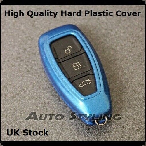Blue key cover case ford - cover, smart