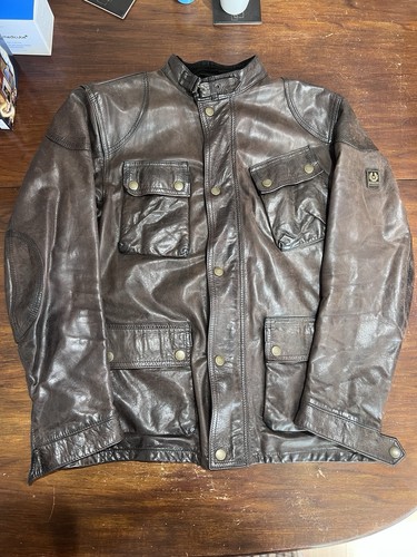 Belstaff brown leather - brown,