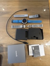 Garmin Quatix 5 Sapphire marine smartwatch with Titanium Strap & Silicone band 