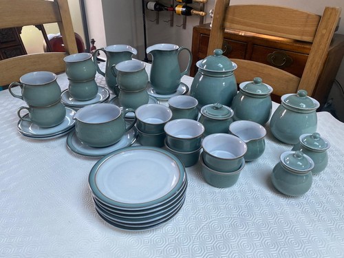 Denby regency green set - denby,