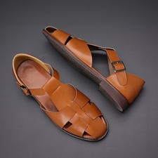 Roman Style Mens Closed Toe