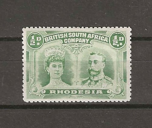 Rhodesia 1910 rjl 1 2d - rhodesia, 1910/13