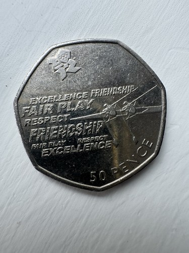 2011 olympic rowing 50p - 2011,