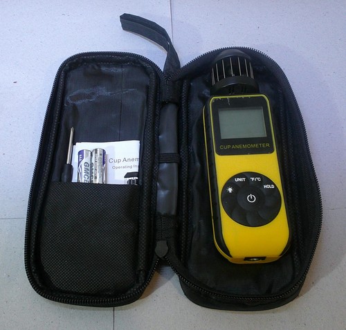 Digital cup anemometer - digital,