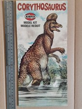 BOX ART ONLY Vintage Airfix Corythosaurus Model  Dinosaur - 1978