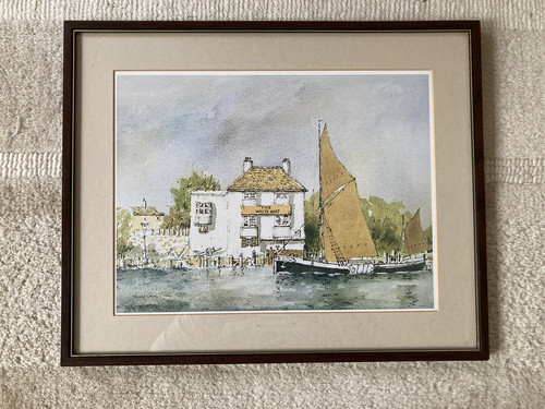 Vintage framed print gerald - vintage, by