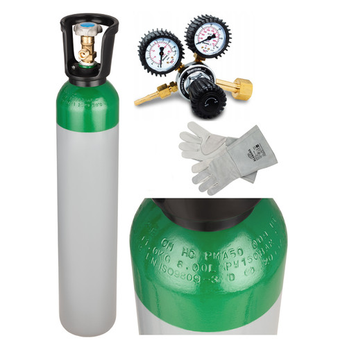 Argon gas bottle cylinder - bottle,