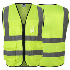 Hi Vis Vest Yellow Orange High