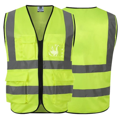 Vis vest yellow orange - vest, high