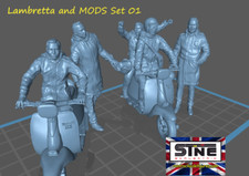 1/32 Scale figures Lambretta