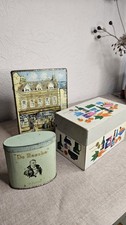 Vintage Antique Tins Including