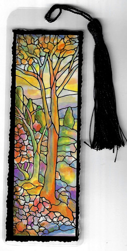 Louis tiffany bookmark art - louis,