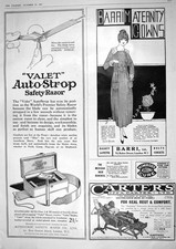 Antique Old Print 1917 Valet