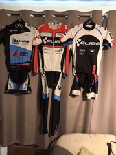 Mens CUBE Team Road Cycling Replica Short & Long Kits: Size Medium